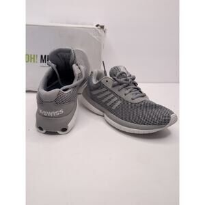 K-Swiss Tubes Infinity Varsity Low Gray Mesh Sneakers Women’s US 5 EU 37.5